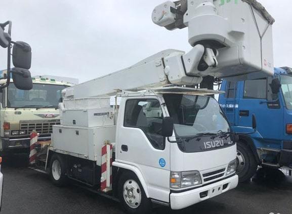 фото автовышки isuzu в аренду